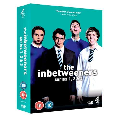 Used Very Good: Inbetweeners Series 1-3 DVD