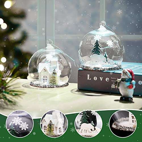 Luxspire 2 Pack Christmas Balls Ornaments, £4.99 Dispatches from Amazon Sold by Joiel EU