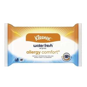 Kleenex Water Fresh Wipes Allergy Comfort 40 Wipes - 20p instore @ Superdrug, The Parade (Leamington Spa)