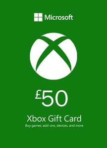10% off xbox gift cards e.g £44.99 for £50 card, £22.49 for £25 card