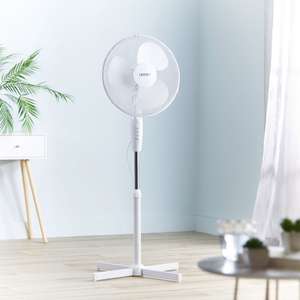 Lewis's 16 Inch Stand Fan - White £23.99 delivered at TJ Hughes