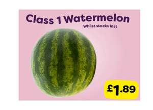 Class 1 Watermelon