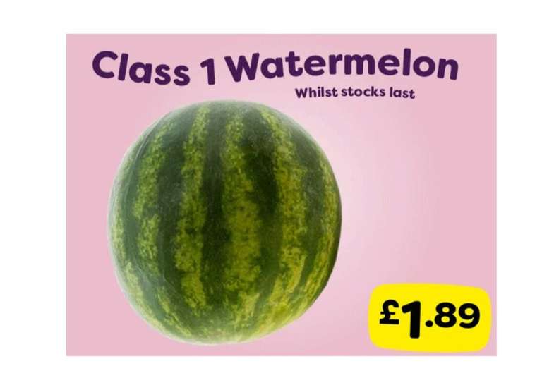 Class 1 Watermelon