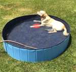 PVC Foldable Pet Dog Paddling Pool with voucher - sold and dispatched by Yaheetech UK