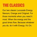 Lucozade Energy Orange 12x330ml (£4.96 S&S)