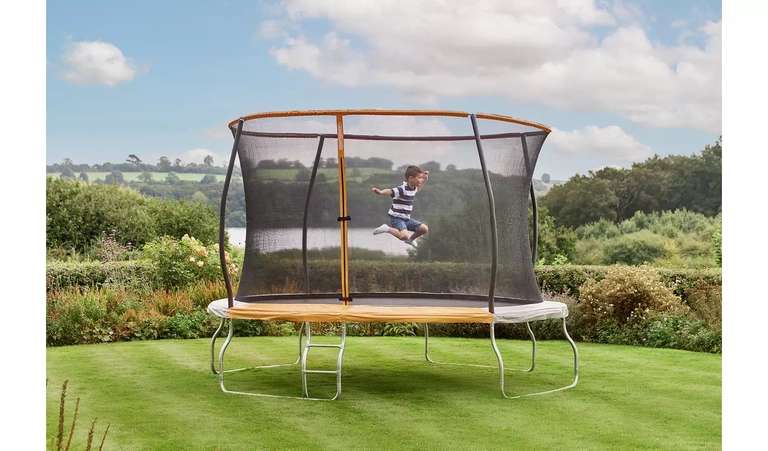 Sportspower 12ft Outdoor Kids Trampoline with Enclosure £115 (free collection) @ Argos