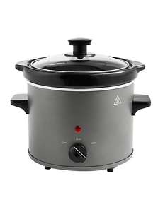 Grey Compact Slow Cooker at checkout (2 year warranty) + free click & collect