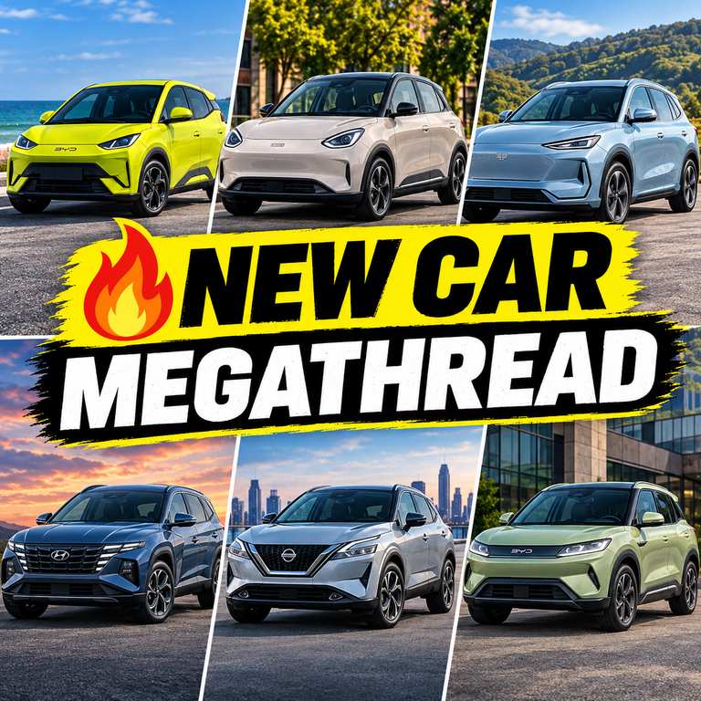 New Car Deals Megathread (EV's & Hybrid) - Pre-Reg/New Deals from £16,195