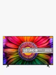 LG 65UR80006LJ (2023) LED HDR 4K Ultra HD Smart TV, 65 inch with Freeview Play/Freesat HD, 5 Year Warranty With Code + (£50 Gift Card)