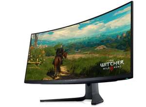 Alienware 34 Curved QD-OLED Gaming Monitor 3440x1440/165 Hz/0.1 ms/1000 nits/HDR 400/FreeSync Pro £771.86(possible £733.27) delivered @ Dell