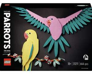 LEGO Art 31211 The Fauna Collection Macaw Parrots Set