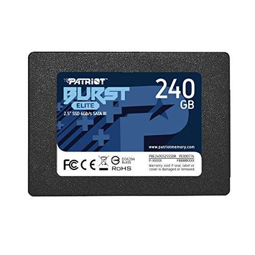 Patriot Burst Elite SATA 3 240GB SSD - £19.18 @ Amazon
