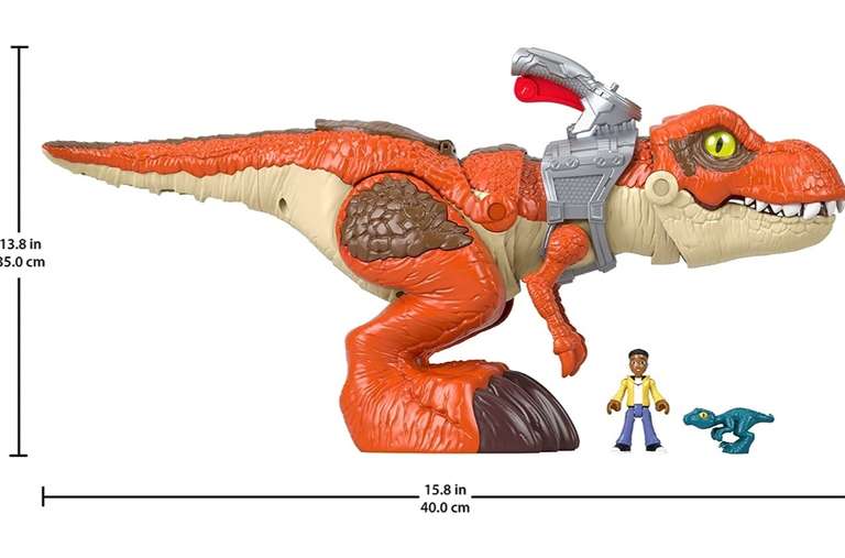 Imaginext Jurassic World Camp Cretaceous T.Rex Vs Indominus - £28.50 with code + free collection @ Argos
