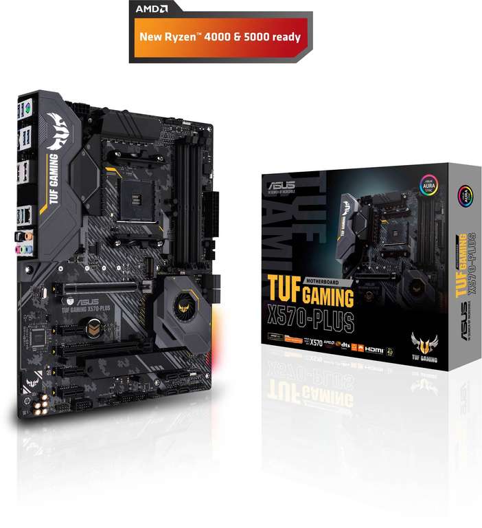ASUS TUF Gaming X570-Plus AMD AM4 Motherboard - £105.38 @ CCL Computers