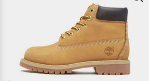 Timberland 6 Inch Leather Premium Boots Children £32 with code via app + Free click and collect at JD Sports