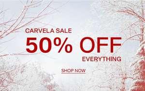 50% off all Carvella Shoes and Boots plus Extra 15% with Code