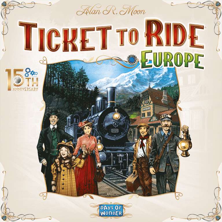 Ticket to Ride: Europe 15th Anniversary Edition - £34.95 delivered @ Chaos Cards