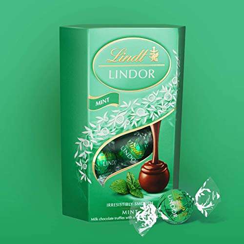 Lindt Lindor Mint Truffles Box 200g (South Yorkshire) Amazon Fresh
