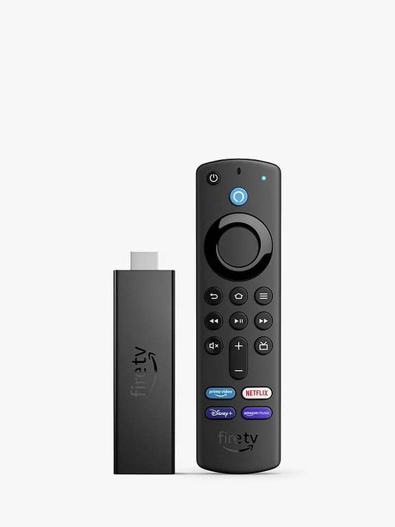 Amazon Fire TV Stick 4K Max (2021), Ultra HD Streaming Device with Alexa Voice Remote - Free C&C