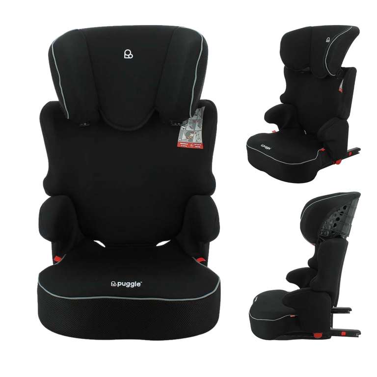 Puggle Elson Safety Plus ISOFIX Group 2/3 Car Seat (Ages 4-12) - £39.95 + £3.99 delivery @ Online4baby