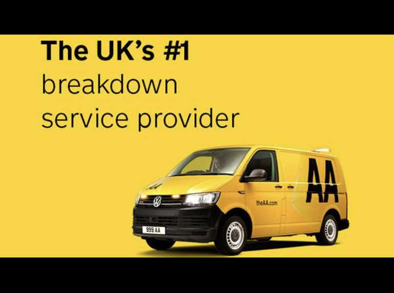 AA Breakdown Cover Home, National Recovery, Onward Travel Cover + Choice of £50 Voucher - £144 (£7.83pm effective) @ Groupon