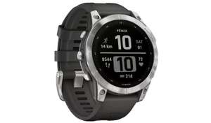 Garmin Fenix 7 Smart Watch - Silver (or 7S) with code (free click/collect)