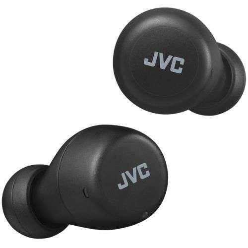 JVC True Wireless Bluetooth Earbuds with Charging Case - Black