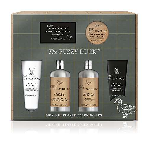 Baylis & Harding The Fuzzy Duck Men's Hemp & Bergamot Luxury Ultimate Preening Gift Set £16.44 @ Amazon