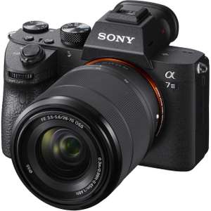 Sony a7 iii Camera Body - £877.20 sold by lumiere FB Amazon