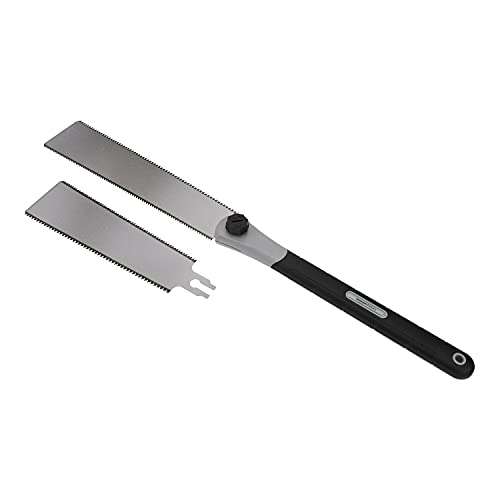Amazon Basics – 2-Piece Pull Hand Saw with Double Edge Blade Cutting For Woodworking (24 cm & 33.02 cm) - £13.29 @ Amazon