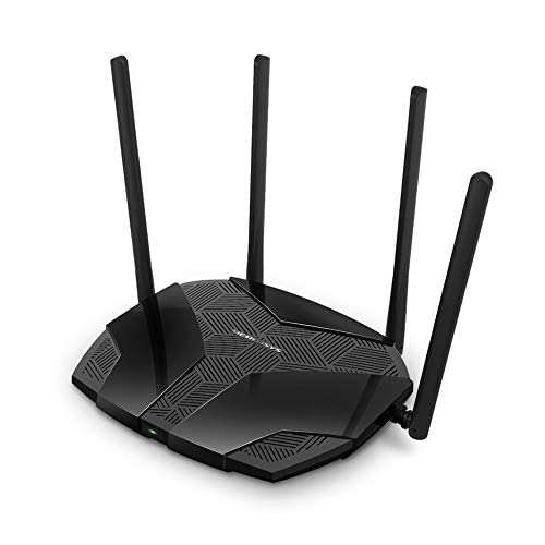 MERCUSYS AX3000 Dual-Band Wi-Fi 6 Router, Wi-Fi Speed up 2402 Mbps (5 GHz) + 574 Mbps (2.4 GHz)