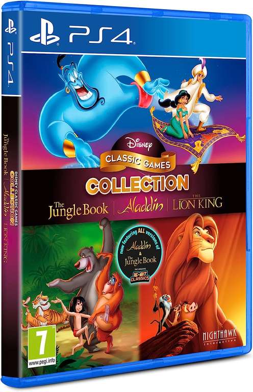 Disney Classic Games Collection: The Jungle Book, Aladdin and The Lion King PS4 - £8.99 @ Amazon (Prime Exclusive Deal)