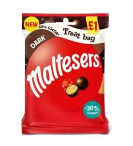Dark Maltesers 59g Treat Bag 3 for £1 in Farmfords Ilford