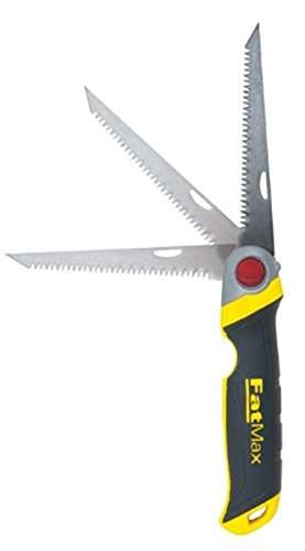 STANLEY FATMAX Folding Jabsaw 8 TPI Blade 3 Locking Positions with Ultra Hard Tooth and Soft Grip Handle FMHT0-20559 £9.98 @ Amazon