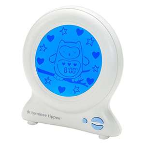 Tommee Tippee Groclock Sleep Trainer Clock, Alarm Clock and Nightlight for Children £14.39 delivered - Prime Exclusive @ Amazon