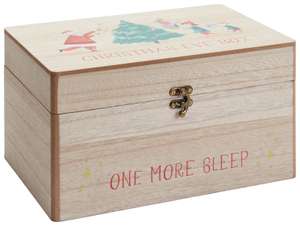 Habitat Wooden Christmas Eve Box - free Click & Collect