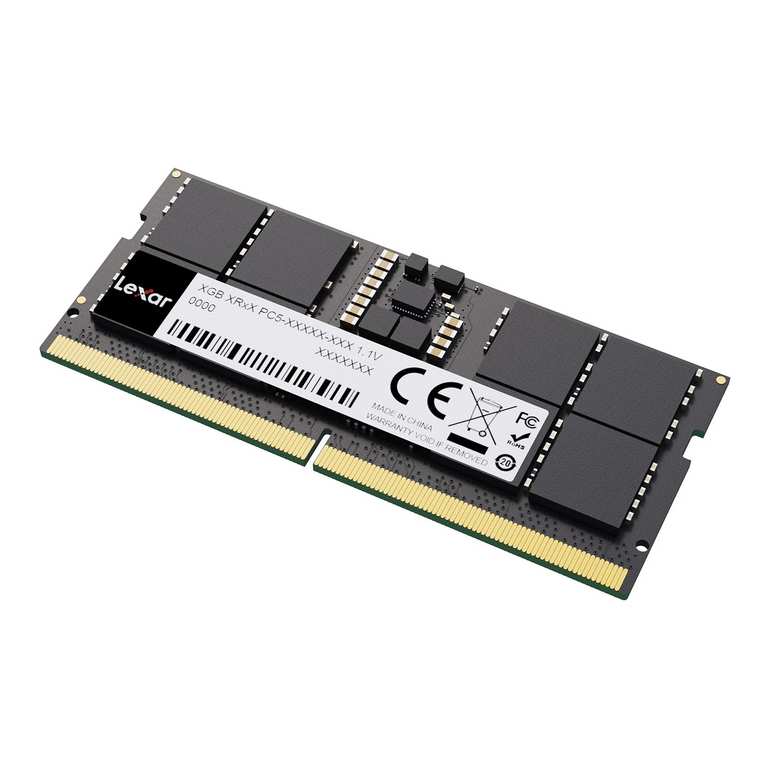 Lexar SODIMM 24GB DDR5 RAM 5600 MHz CL46, 262-Pin DDR5 SODIMM Laptop RAM - Sold by YISAVE TECHNOLOGY (HK) / FBA