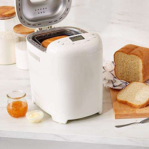 Amazon Basics 15-Mode Bread Maker, 700-900g, 550W £45.53 with voucher @ Amazon