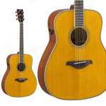 Yamaha FG-TA Vintage Tint TransAcoustic Guitar - Solid Spruce Top / Reverb & Chorus Without An Amp - £449 @ Kenny's Music