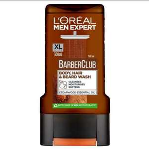 L'Oréal Men Expert Total Clean/Hydra Energetic/Barber Body,Hair&Beard/Hydra Power/Stress Resist/Hydra Energetic Extreme Shower Gel 300ml
