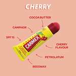Carmex Spf15 Cherry Moisturising Lip Balm 15 spf 10g - £1.79 / £1.70 Subscribe & Save @ Amazon