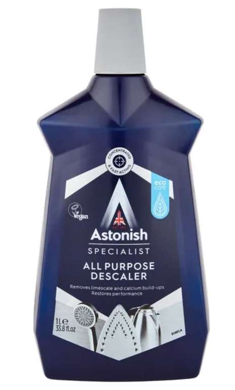 Astonish Specialist All Purpose Descaler 1L now £1.50 with Free Collection @ Dunelm