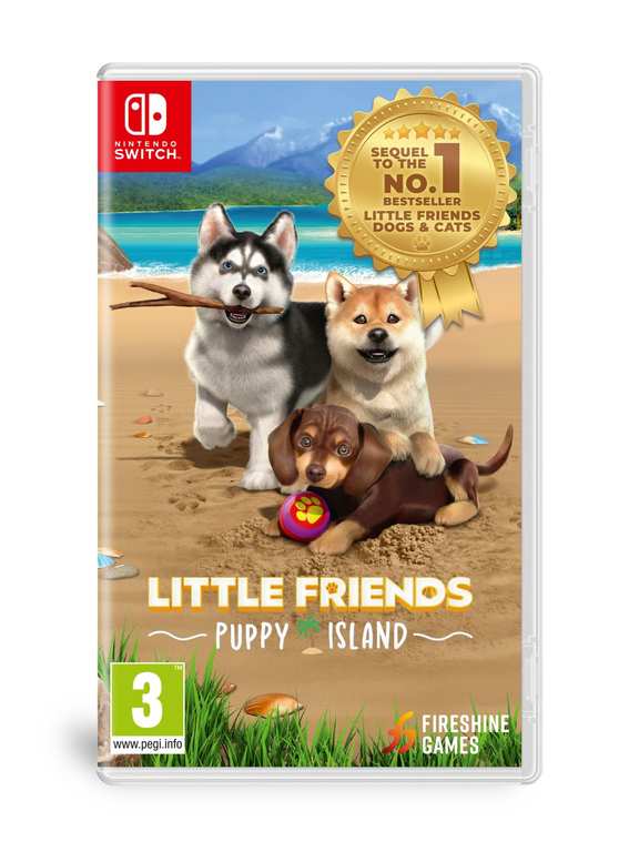 Fireshine Games Little Friends: Puppy Island - Nintendo Switch Game