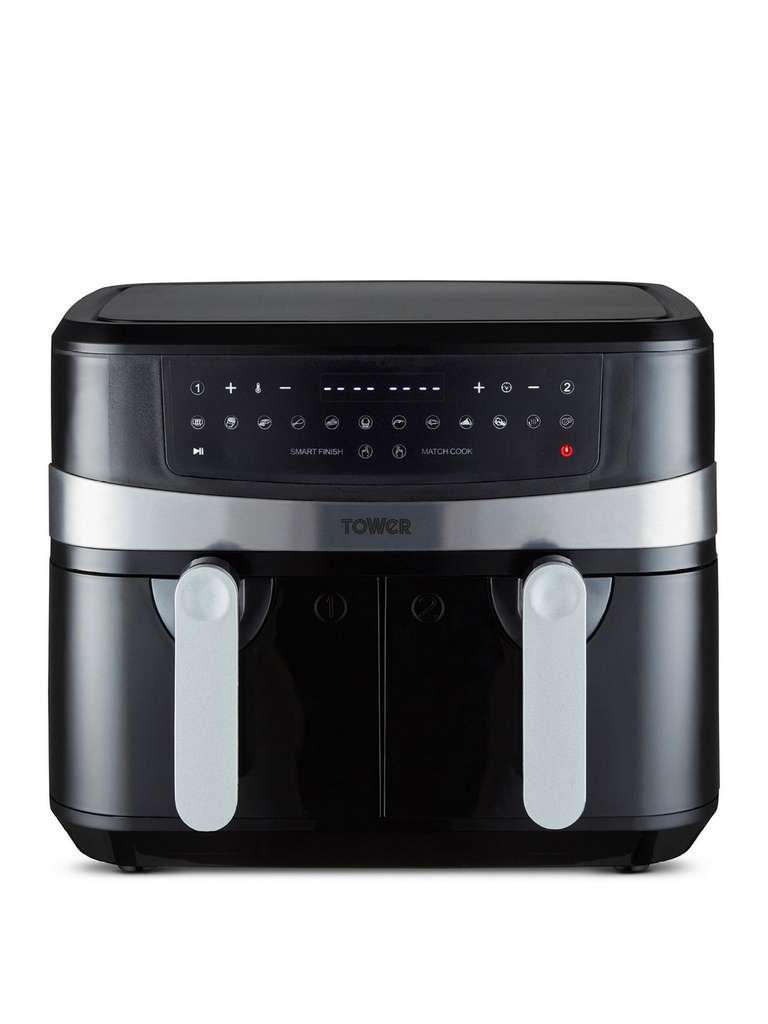 currys tower dual air fryer