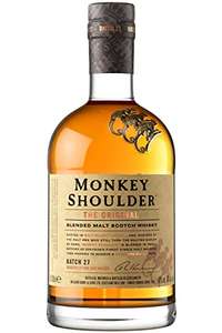 Monkey Shoulder Blended Malt Scotch Whisky, 70cl £23 @ Amazon