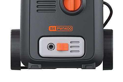 Black+Decker BXPW1400E High Pressure Washer (1400 W, 110 bar, 390 l/h) - £59.90 @ Amazon