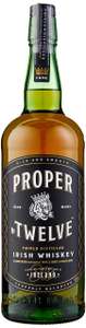 Proper No Twelve (12) Triple Distilled Irish Whiskey - 1 Litre [40% ABV]