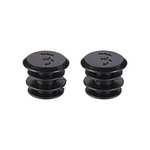 BBB Cycling Bar End Plugs Lightweight One Size Fits All Black Plug & Play Bar End Caps BBE-50, B