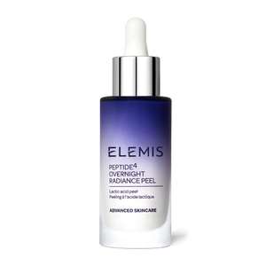 ELEMIS Peptide4 Overnight Radiance Peel, Enriched with AHAs Daily Lactic Acid Peel Gently Exfoliates, 30ml extra 5% off purchase of 4