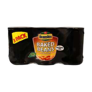 Branston Baked Beans 3 pack for £1.20 instore in Asda, Weston-super-Mare